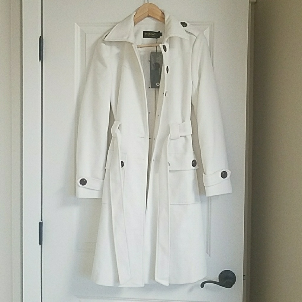 Pinklady trench coat